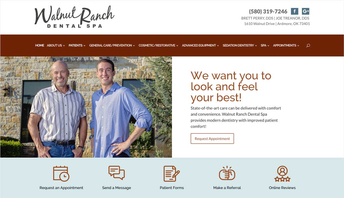 Walnut Ranch Website Design
