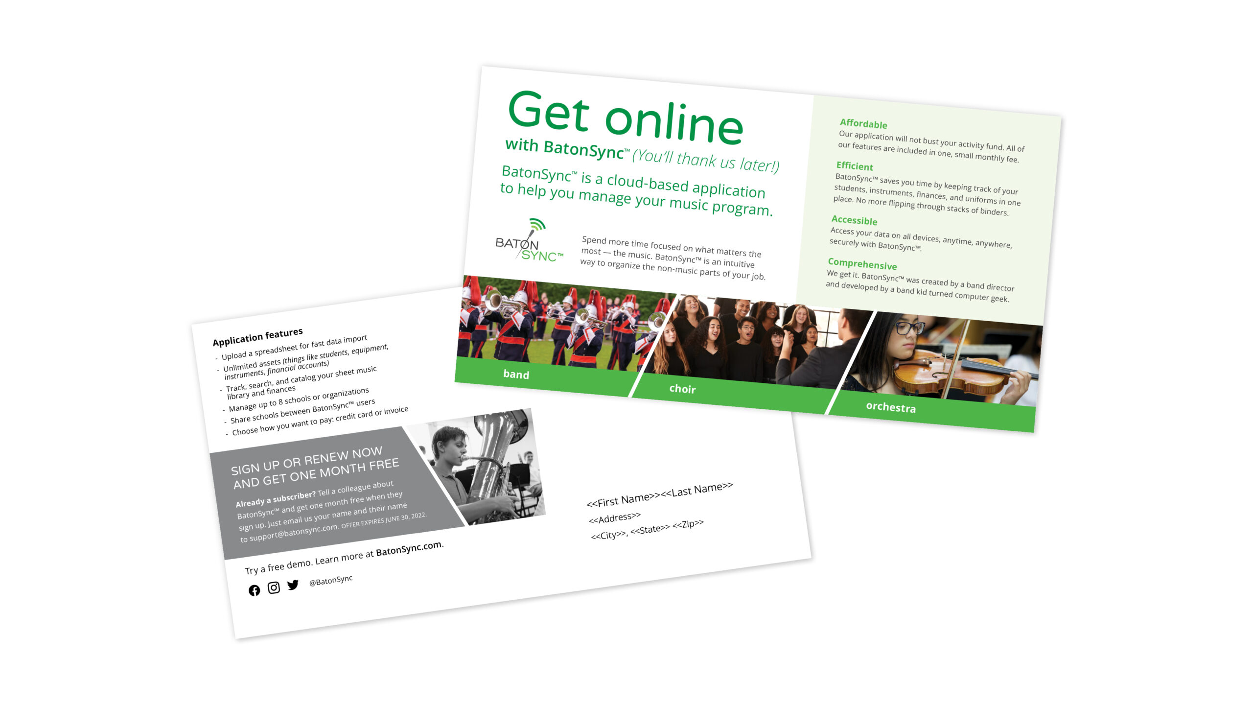 BatonSync Direct Mail