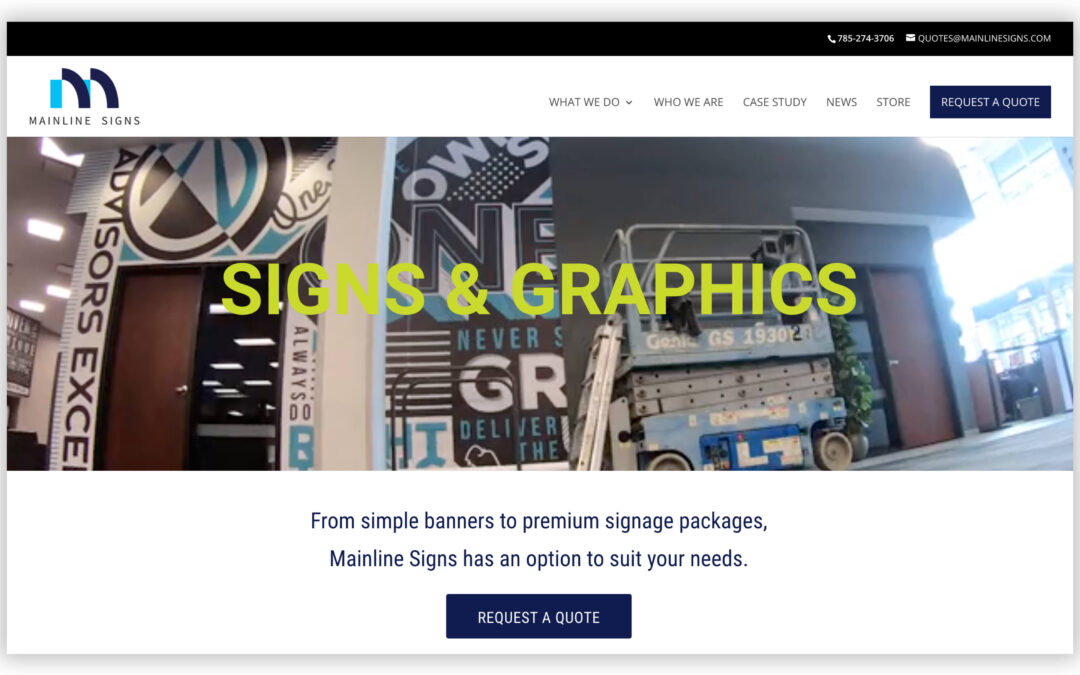 Mainline Signs Website
